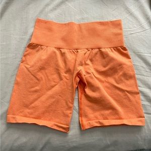 NVGTN Orange Pro Shorts NWOT